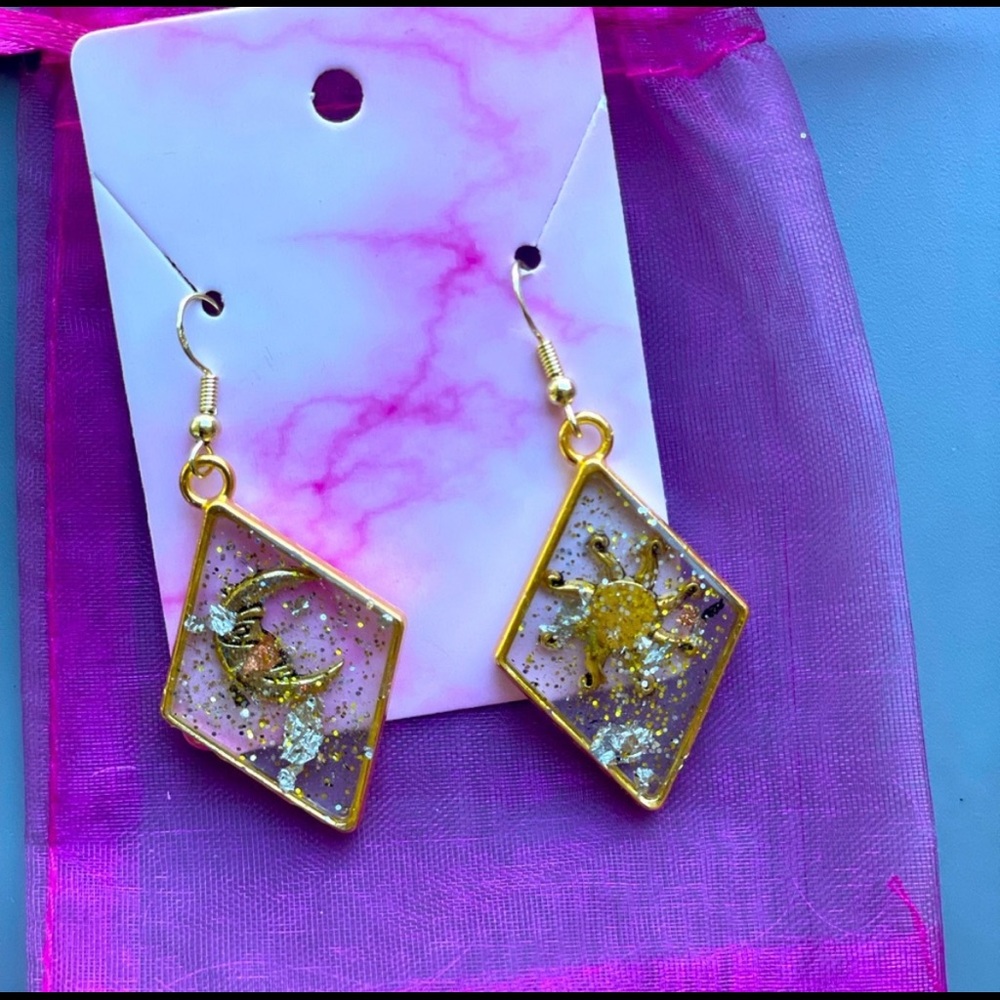 Handmade Resin Earrings